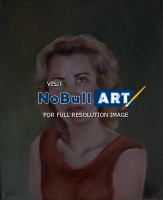 Portrait - Dana - Oil On Canvas